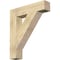 Ekena Millwork Traditional Block Rough Sawn Bracket, Douglas Fir, 6"W x 30"D x 34"H BKT06X30X34TRA05RDF - alternate 1